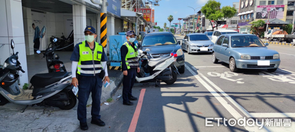 ▲▼台中機車路口違規1天高達406件，其中6成是未兩段左轉，前五大違規路口也曝光。（圖／台中交大提供，下同）