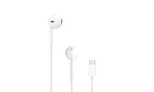 台灣蘋果官網敲敲上架Type-c版本的Earpods，售價為新台幣590元。（翻攝自台灣蘋果官網）