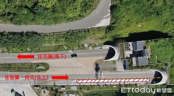 ▲蘇花公路中仁隧道北向施工示意圖。（圖／公路局提供，下同