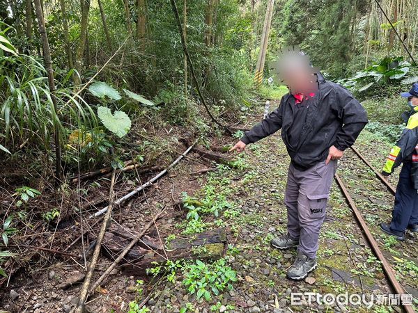 ▲▼   阿里山林鐵軌道遭竊變賣  。（圖／竹崎分局提供）