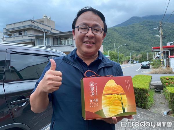 ▲關山鎮公所今年首次推出「冠軍好米」禮盒           。（圖／記者楊漢聲翻攝）