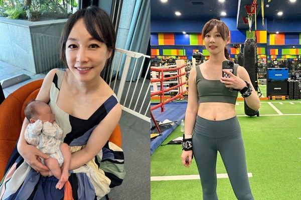 41歲吳宇舒生女3個月「回到產前身材」！　健身露腰照曝光引熱議 | ET