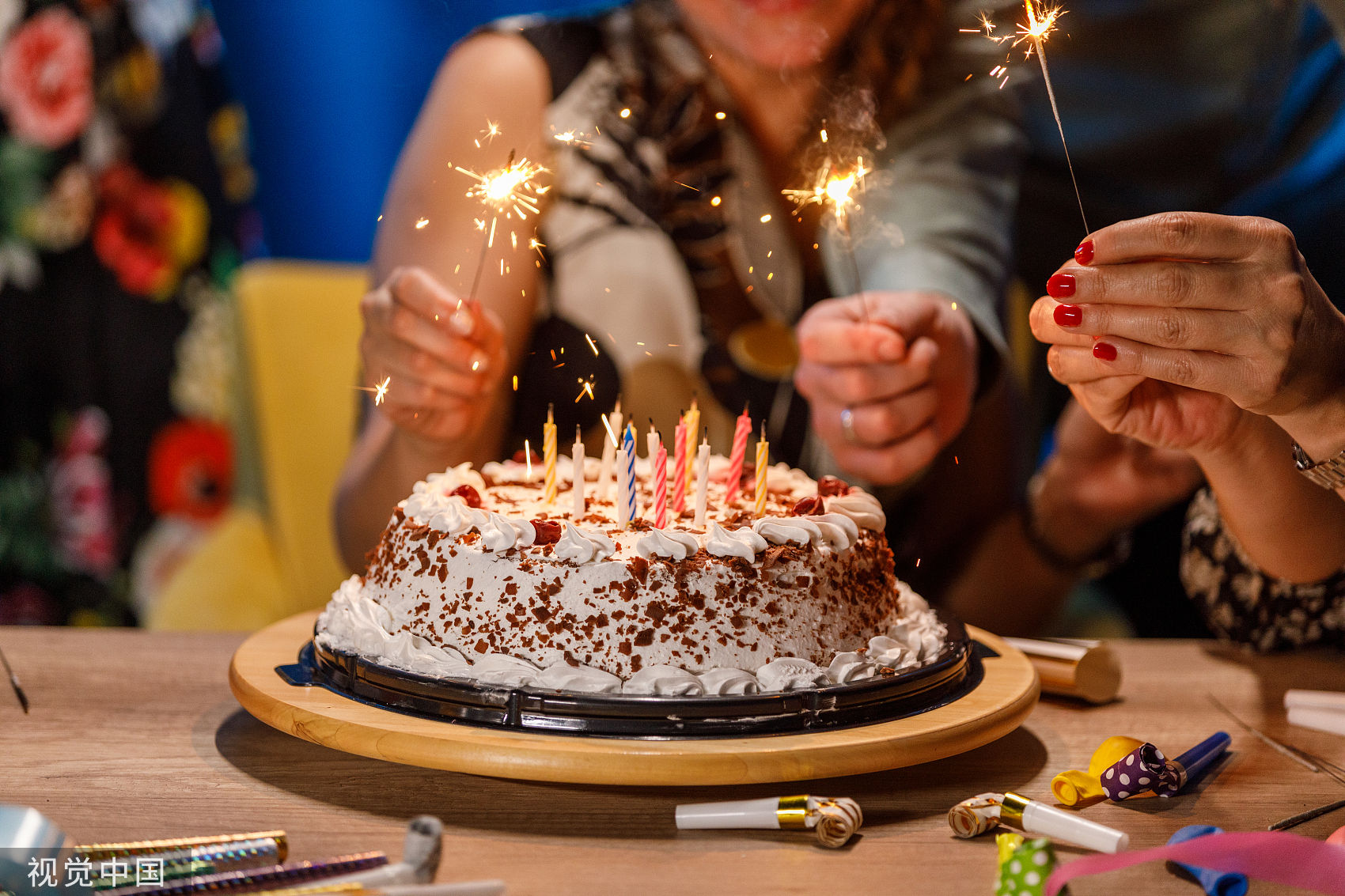 ▲▼慶生,生日,吹蠟燭,蛋糕。（圖／CFP）