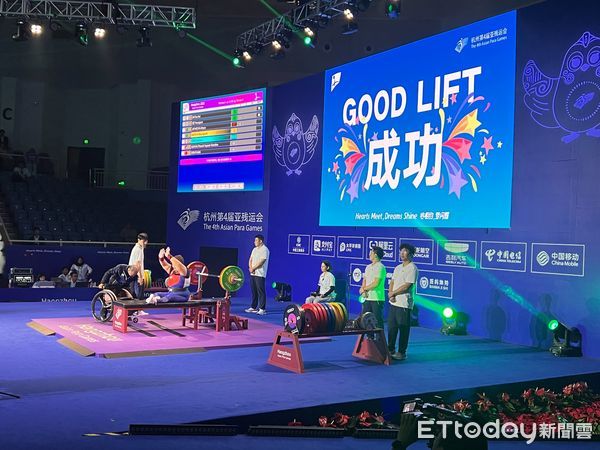 ▲亞帕運健力「國民學姊」林資惠拿下第五名。（圖／記者簡名杉攝）