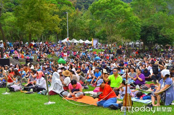 ▲▼今年太魯閣峽谷音樂節不掛旗、不印摺頁、不用瓶裝水、免費接駁車，以減碳理念籌辦活動。（圖／太管處提供，下同）