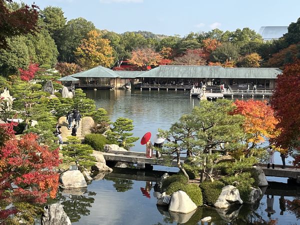 ▲▼廣島三景園。（圖／HIT廣島縣觀光聯盟提供）