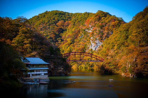 ▲▼廣島帝釋峽神龍湖。（圖／HIT廣島縣觀光聯盟提供）