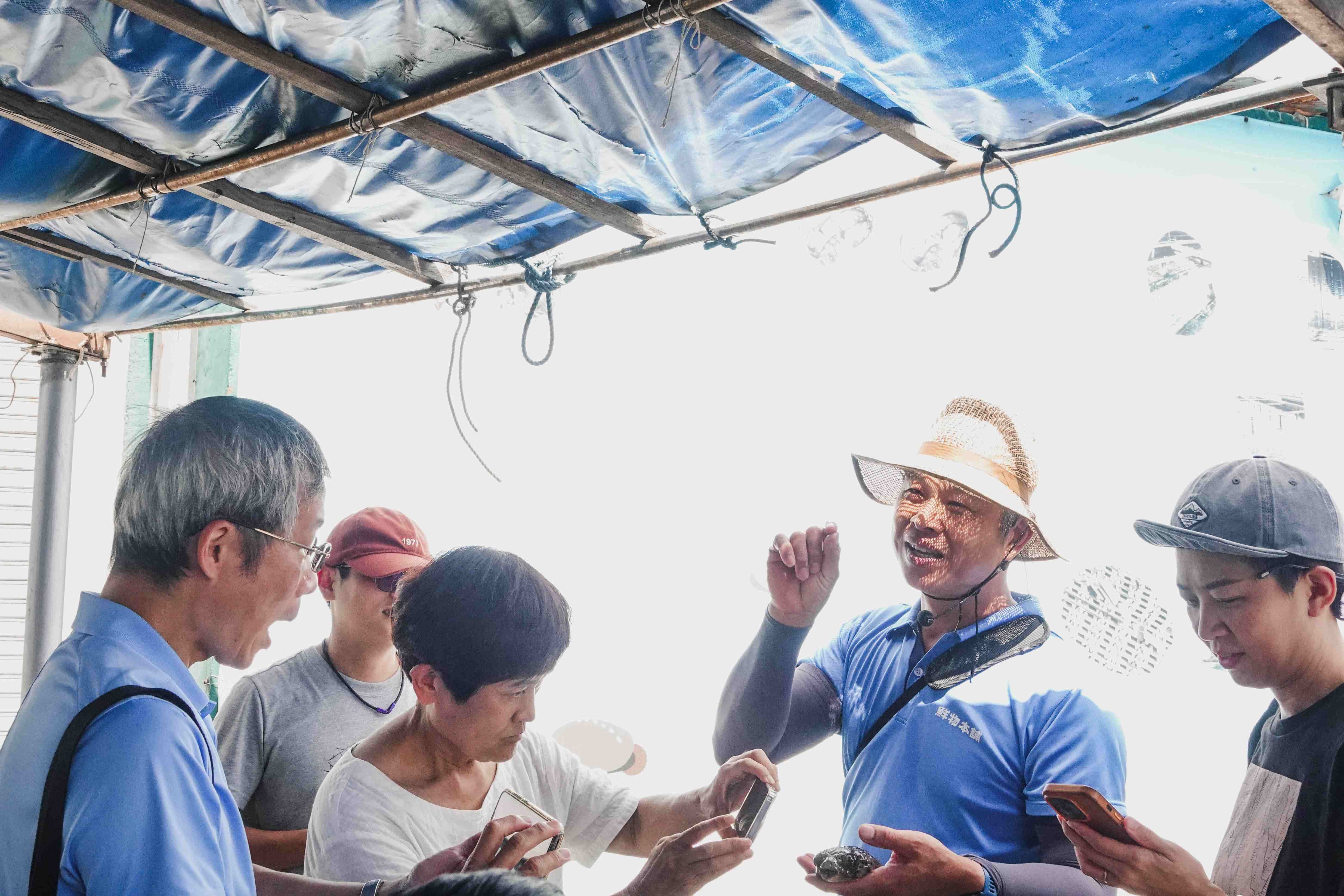 ▲走訪東北角食漁場域 基北北桃推食漁教育課程。（圖／新北市農業局提供）