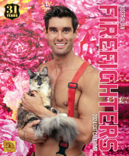 ▼最新一期澳洲消防猛男月曆推出。（圖／翻攝「Australian Firefighters Calendar」）