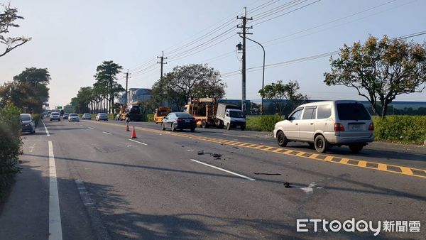 ▲▼路竹車禍。（圖／記者吳世龍翻攝）