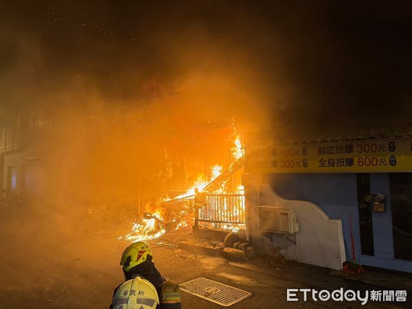 ▲▼屏東市火警。（圖／記者陳崑福翻攝）