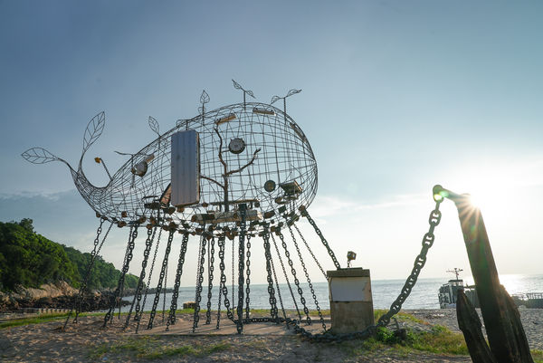 ▲▼第二屆馬祖國際藝術島島嶼風景《海等于我的陸》伊祐・噶照。（圖／主辦單位提供）