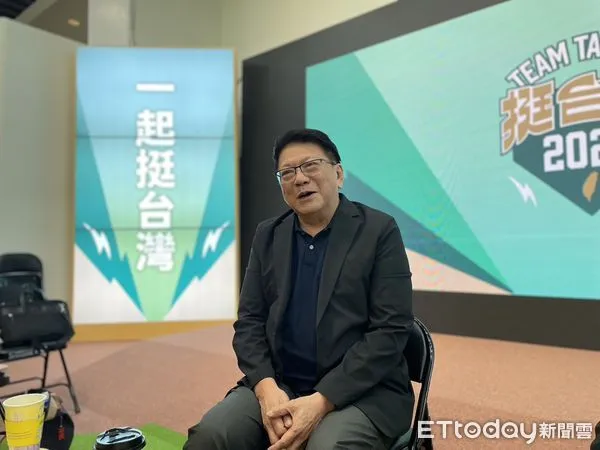 ▲▼賴清德競選總幹事潘孟安與媒體茶敘，分析選情走勢。（圖／記者呂晏慈攝）