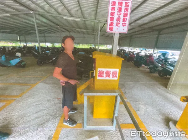 ▲▼             苗栗一名50歲陳姓慣竊專門鎖定竹南火車站附近，竊取自動販賣機或停車場收費箱內的零錢。（圖／記者蔡文淵翻攝）