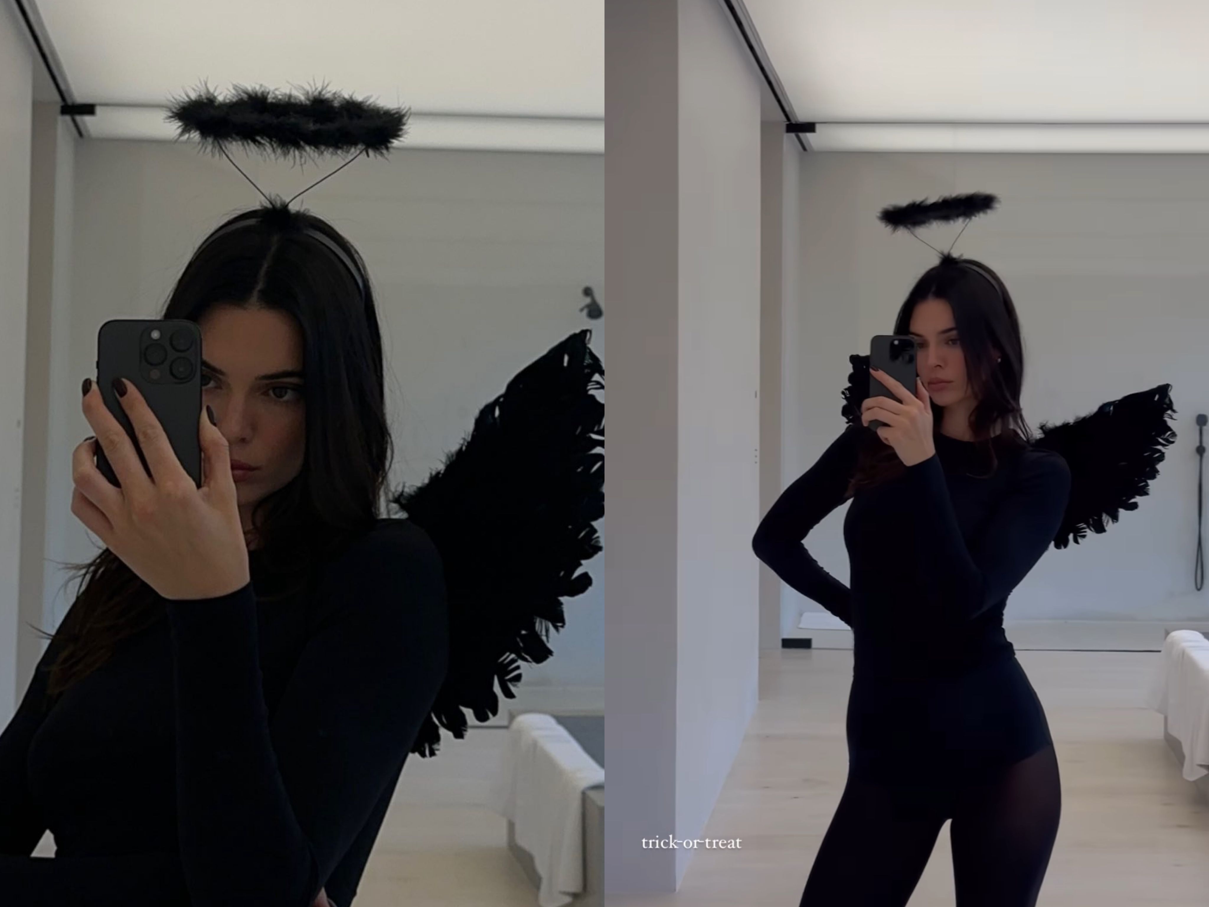 ▲坎達兒珍娜萬聖節。（圖／翻攝IG@kendalljenner）