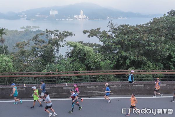 ▲，圖為去年日月潭環湖馬拉松賽況。（圖／資料照片，日月潭國家風景區管理處提供）