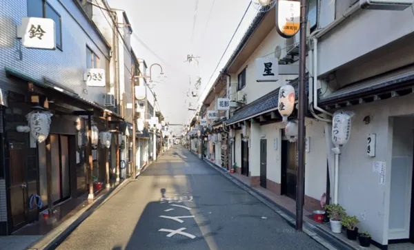 ▲▼大阪「飛田新地」。（圖／翻攝Google地圖）