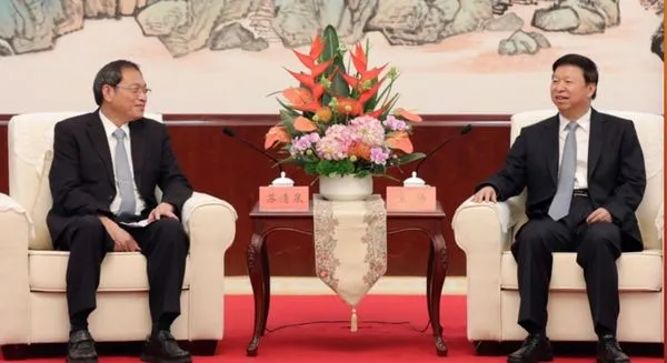 ▲▼ 宋濤會見蘇清泉、桂台會            。（圖／翻攝 國台辦官網）