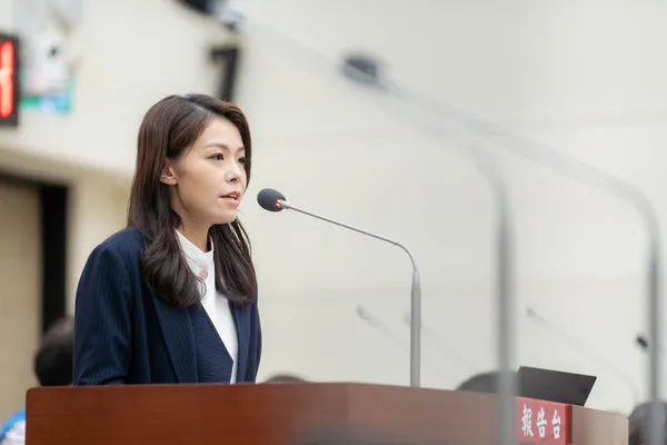 ▲新竹市長高虹安今日赴市議會進行施政報告。（圖／新竹市政府提供）