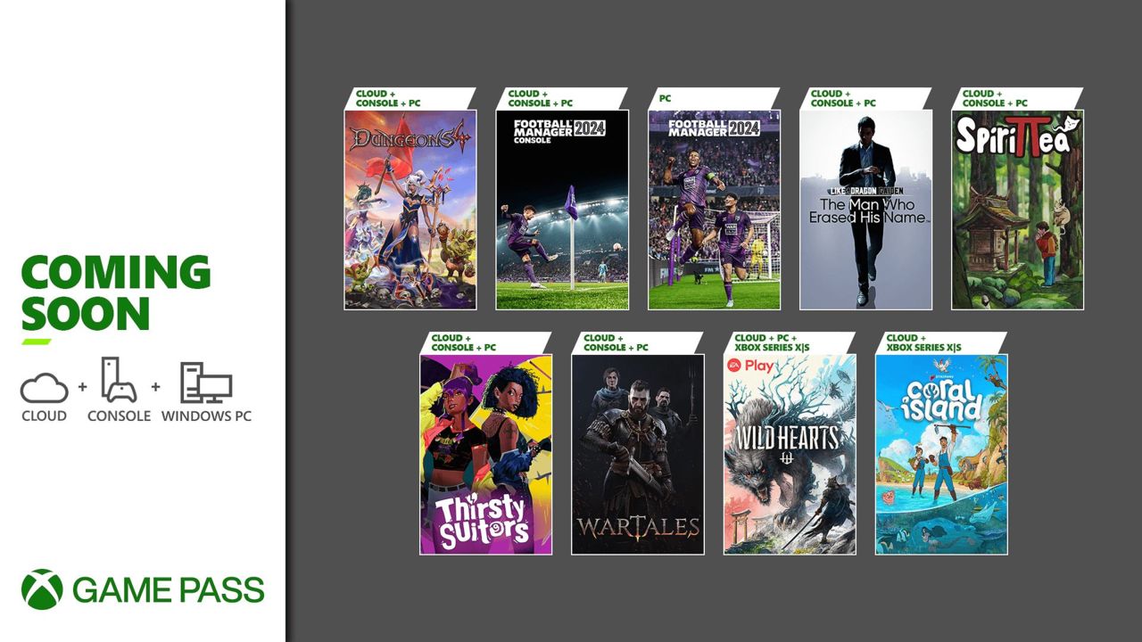 ▲▼微軟11月首波Game Pass陣容公開　Xbox Series S入門組10/31上架。（圖／翻攝自微軟）