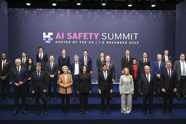 ▲▼英國主辦的2023人工智慧安全峰會（AI Safety Summit）。（圖／達志影像／美聯社）