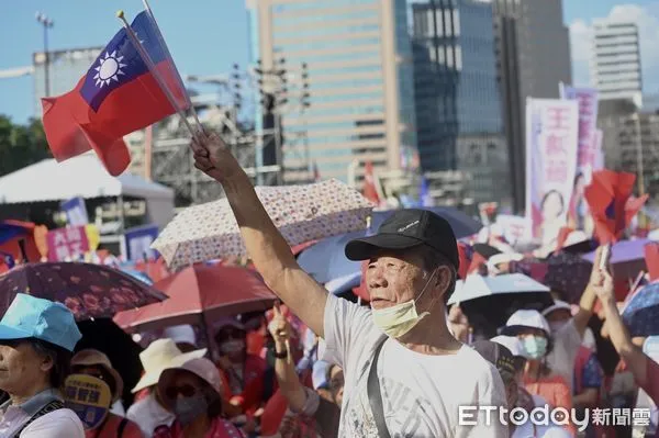 ▲▼國民黨總統暨立委台北競總成立誓師大會。（圖／記者李毓康攝）