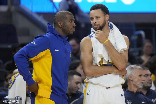 ▲▼勇士柯瑞、保羅。（圖／CFP）