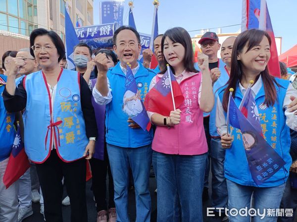 ▲國民黨彰化縣第一選區立委參選人阮厚爵成立競選總部。（圖／記者唐詠絮攝）