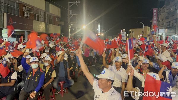 ▲國民黨徵召雲林海線立法委員參選人丁學忠今成立競選總部。（圖／記者蔡佩旻翻攝）