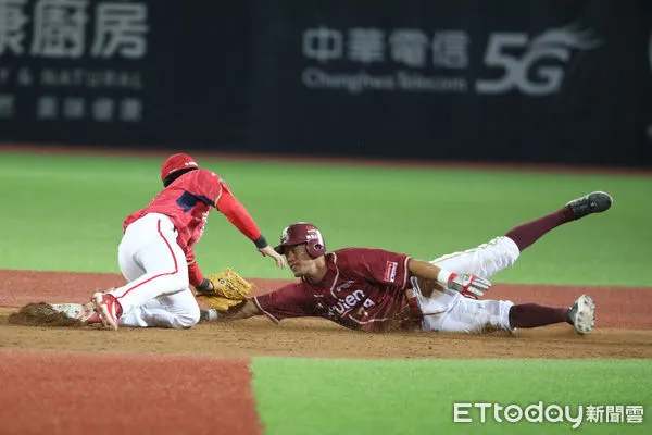 ▲▼ 1105 中職總冠軍戰樂天VS味全-李凱威,林智平。（圖／記者黃克翔攝）
