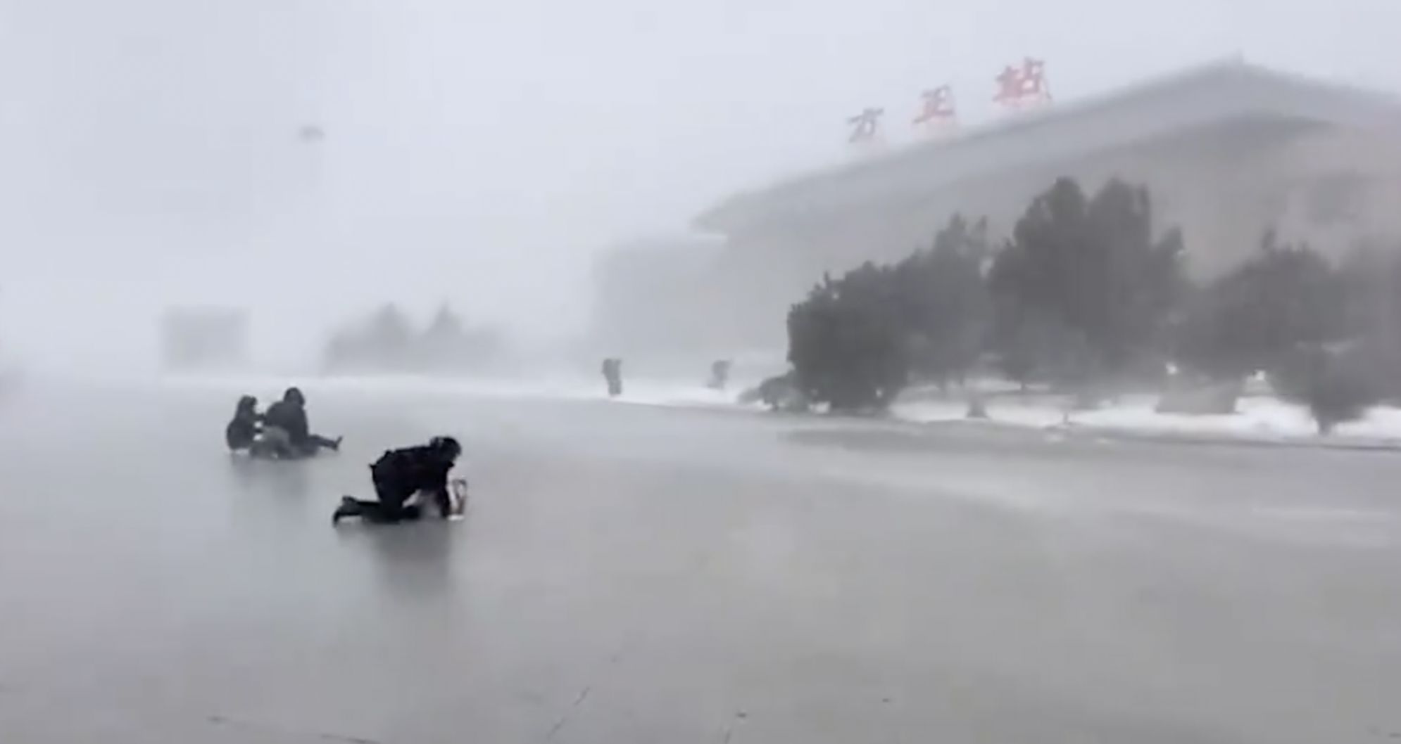 ▲▼ 大陸東北暴雪 。（圖／翻攝自海客見聞）