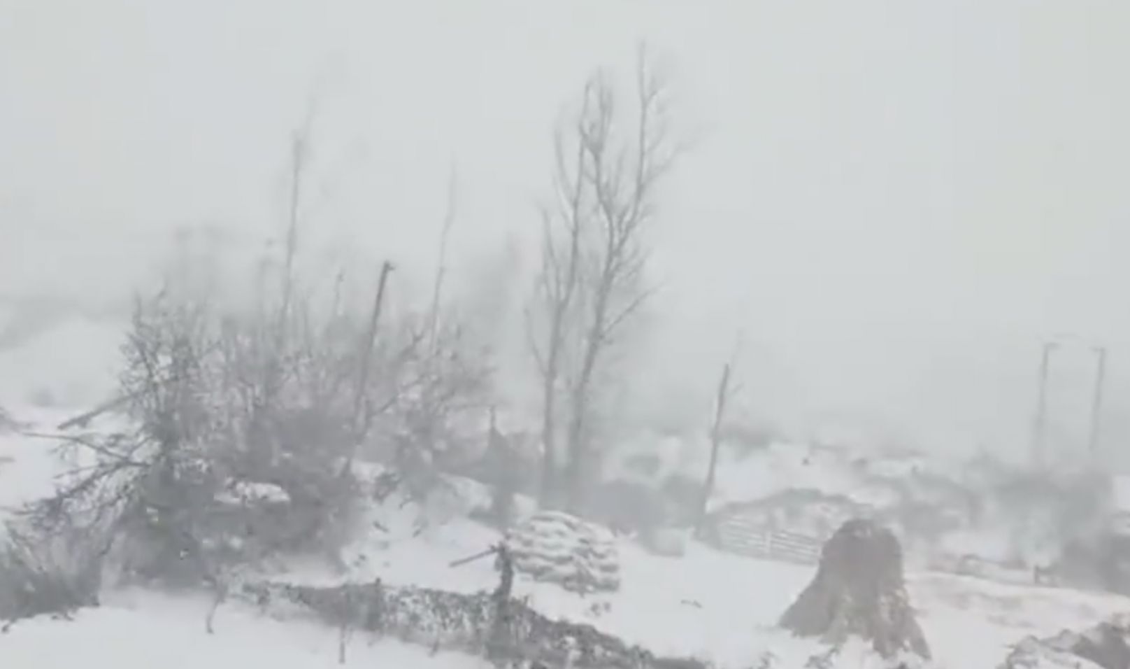 ▲▼ 大陸東北暴雪 。（圖／翻攝自海客見聞）