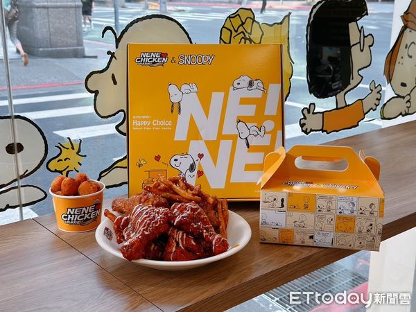 ▲▼「NENE CHICKEN x SNOOPY」聯名推出全新霜降韓國烤肉炸雞。（圖／記者蕭筠攝）
