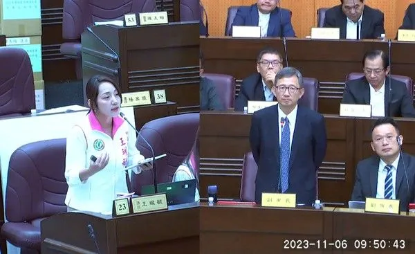 ▲市議員王珮毓關切兒童醫院設置進度