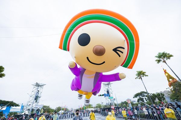▲▼亞洲最大！第16屆「OPEN!大氣球遊行」 12月9日高雄夢時代登場。（圖／7-11提供）