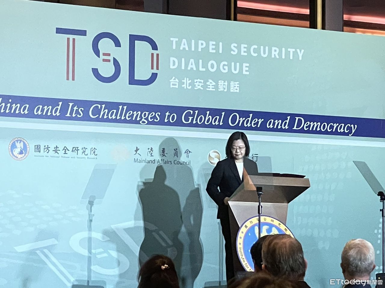 蔡英文「現在是強烈不確定感年代」　台灣安全與世界安全息息相關 | ETt