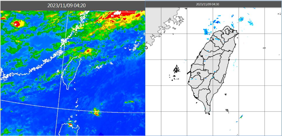 ▲▼衛星雲圖。（圖／中央氣象署）