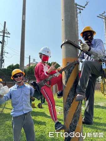 ▲台電雲林區營業處舉辦小小電力工程師活動。（圖／記者蔡佩旻翻攝）