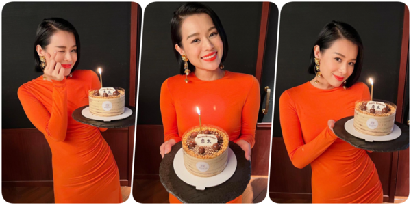 ▲老公甜蜜貼出多張為胡杏兒慶祝生日的照片。（圖／翻攝自Instagram／hakkaphil）