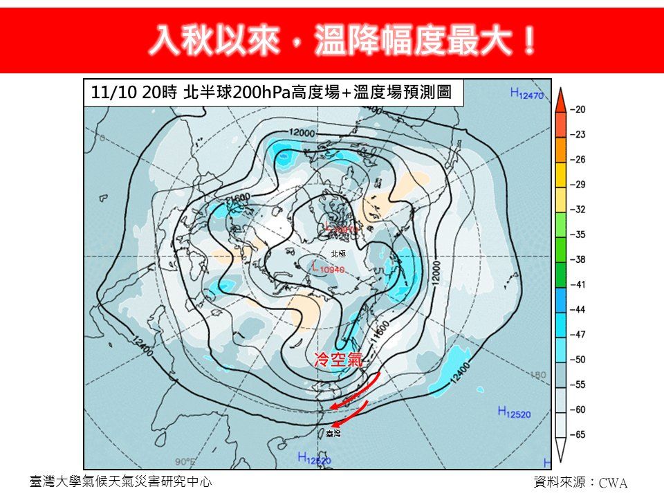 ▲▼今天午後開始變天。（圖／翻攝臉書／林老師氣象站）