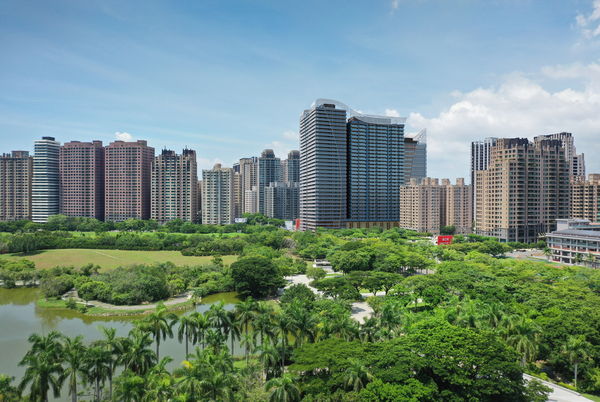 ▲▼高雄,興富發,美術1號院,美術館特區,公園,凱悅飯店,低自備,優付             。（圖／記者張雅雲攝）