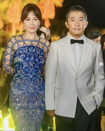▲劉嘉玲、梁朝偉是娛樂圈中的模範夫妻。（圖／翻攝自Instagram／carinalau1208）