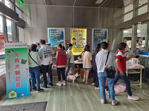 ▲新北動保處連2天辦愛心認養會。（圖／新北市動保處提供）