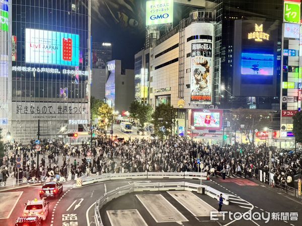 ▲日本東京澀谷十字路口。（圖／記者許宥孺攝）