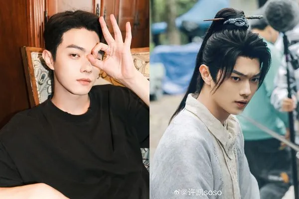 外稿用▲▼《延禧》許凱認「植過髮」　拍古裝傷頭皮：現在看很開。（圖／翻攝自微博／許凱soso）