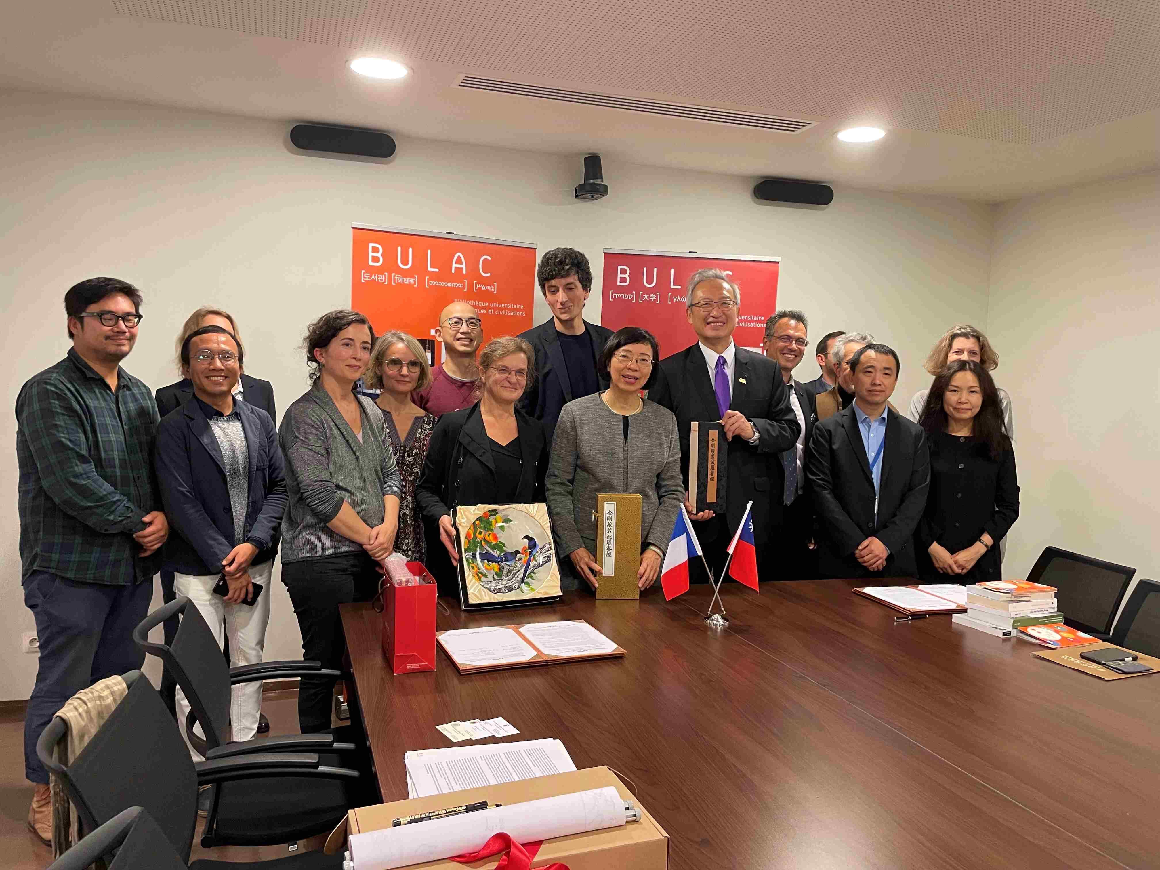 ▲▼國圖與BULAC簽約成立台灣學術數位資源中心，也是全球首座。（圖／教育部提供）