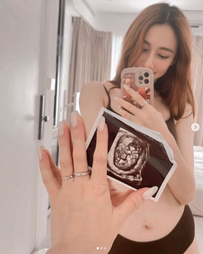 ▲MEI MEI將成為四寶媽。（圖／翻攝自Instagram／meimei0707）