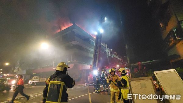 ▲▼南京東路五段火警。（圖／記者黃彥傑攝）