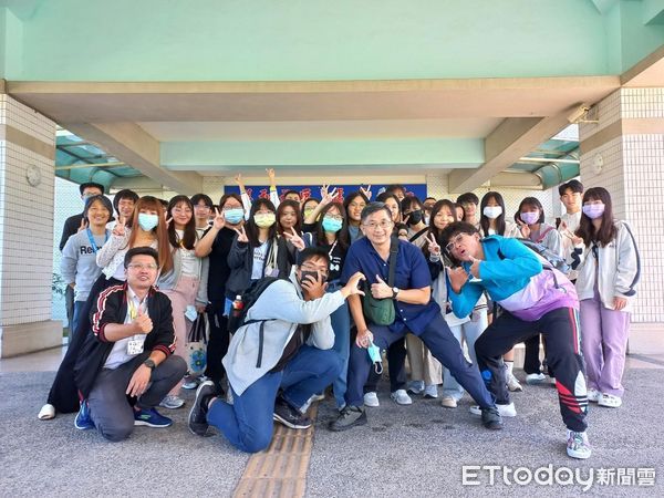 ▲台東大學46名學生參訪衛生福利部玉里醫院。（圖／玉里醫院提供，下同）