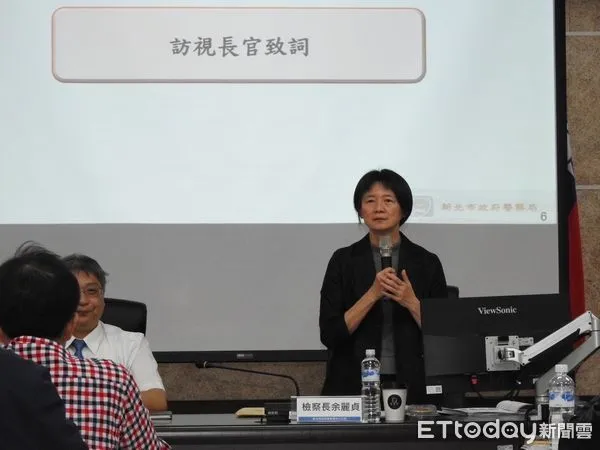 ▲▼新北地方檢察署淨前進林口警分局作選前宣導             。（圖／林口警分局提供）